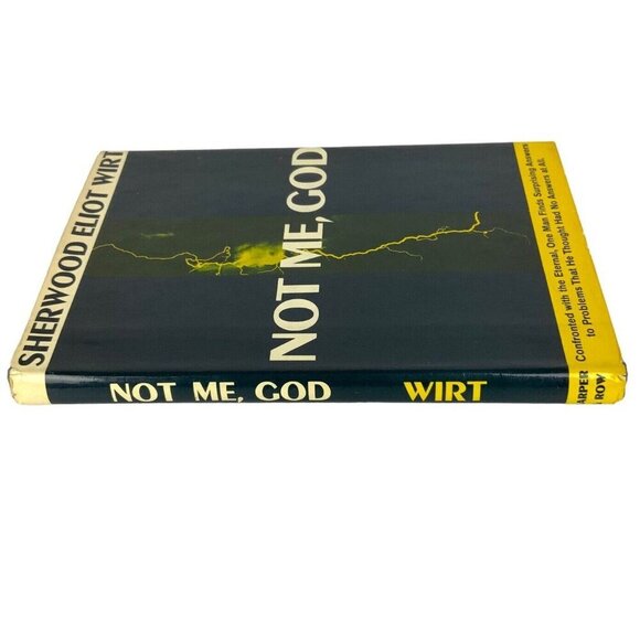 Not Me God By Sherwood Eliot Wirt Hardcover 1966 Vintage Book Harper & Row - Picture 2 of 4